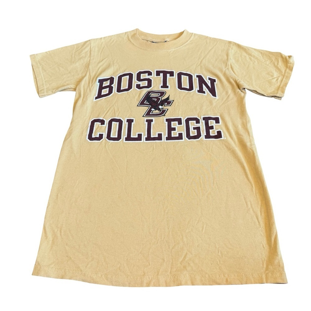 Champion Authentic Athletic Boston College T-Shirt Tee Stretch Retro Size Small